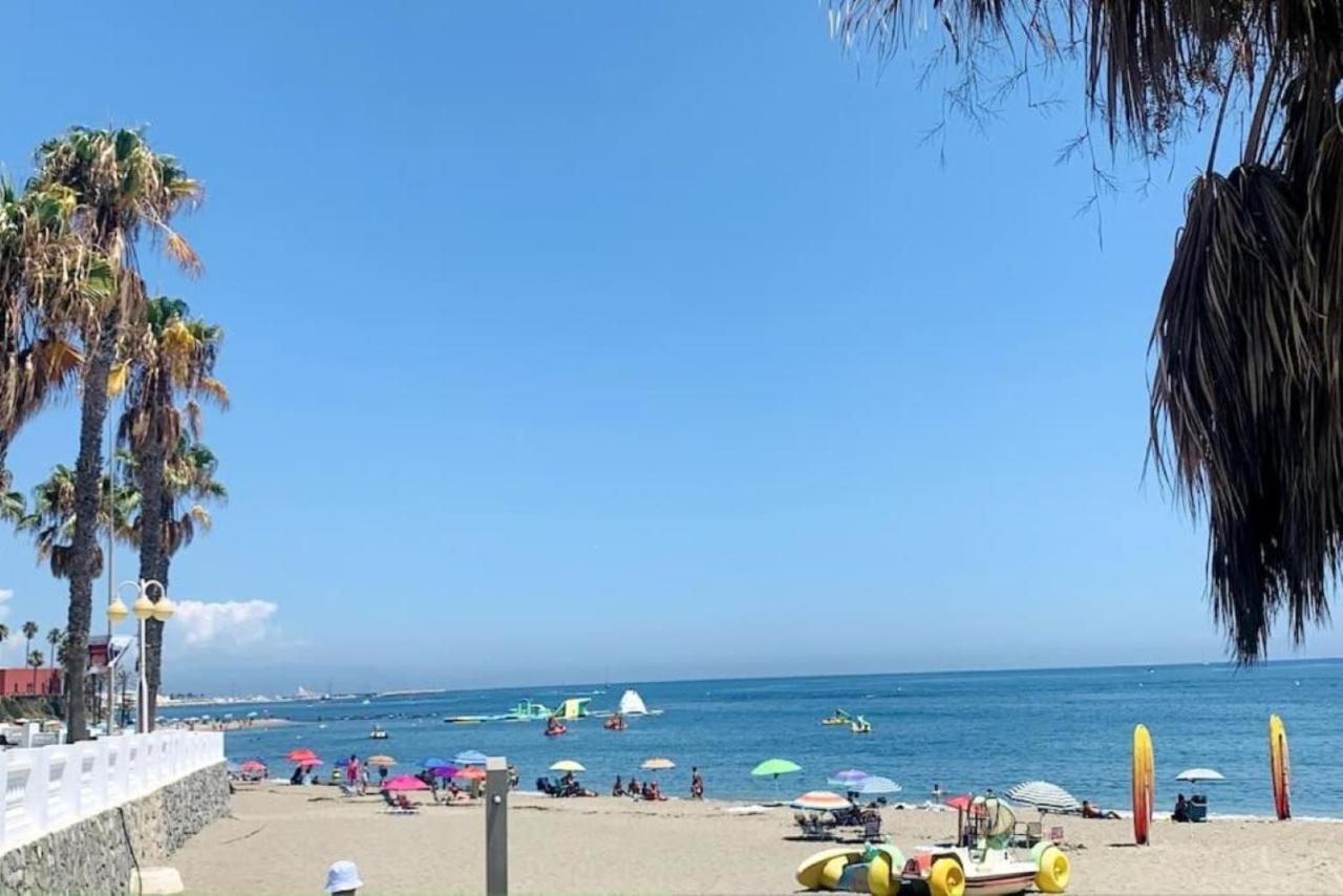 Precioso Estudio Frente Al Mar Con Piscina Benalmádena Buitenkant foto